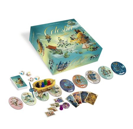 Le matériel du jeu Celestia